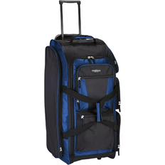 Purple Suitcases Travelers Club Adventure Upright Rolling Duffel Bag 76 cm