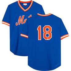 Fanatics Sports Fan Apparel Fanatics New York Mets Darryl Strawberry Royal Autographed Mitchell & Ness Replica Jersey
