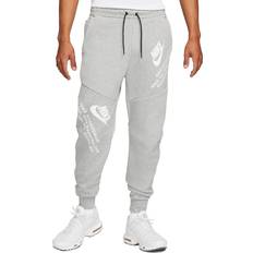 Nike tech fleece joggers grey Nike Sportswear Tech Fleece GX Joggers Men - Dark Grey Heather/White