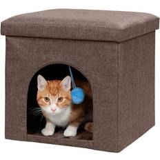 FurHaven Cats Pets FurHaven Pet House Footstool Ottoman