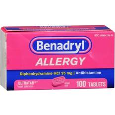 Adult - Cold - Nasal congestions and runny noses Medicines Benadryl Allergy Ultratab 25mg 100 pcs Tablet