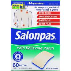 Medicines Salonpas 8-Hour Pain Relieving 60 pcs Patch