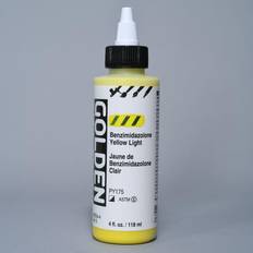 Golden High Flow Acrylics benzimidazolone yellow light 4 oz