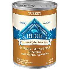 Blue Buffalo Homestyle Recipe Adult Dog Turkey Meatloaf Dinner with Garden Vegetables 0.4