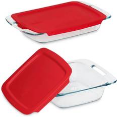 Glass Kitchenware Pyrex Easy Grab Oven Dish 4