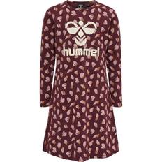 Nattkjoler Hummel Carolina Night Dress - Windsor Wine (215711-3430)