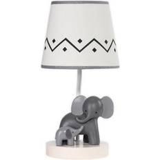 Table Lamps Lambs & Ivy Me & Mama Elephant Nursery Lamp with Shade & Bulb Table Lamp