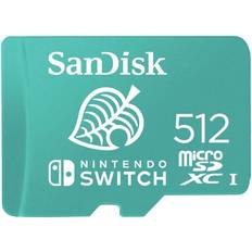 Memory Cards SanDisk Nintendo Switch microSDXC Class 10 UHS-I U3 100/90MB/s 512GB