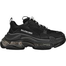Polyurethane Running Shoes Balenciaga Triple S Clear W - Black