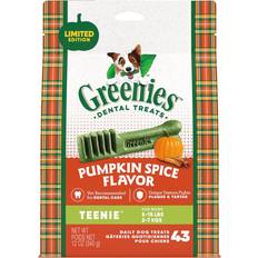 Greenies Pumpkin Spice Flavor Teenie Dog Dental Chews 0.34