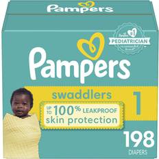 Pampers Swaddlers Disposable Diapers Size 1 4-6kg 198pcs
