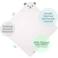 Baby Towels Hiphop Panda Bamboo Hooded Baby Towel