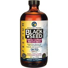 Fatty Acids Amazing Herbs Premium Black Seed Oil