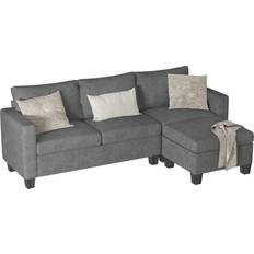 Furniture Convertible Sofa 70" 4 Seater
