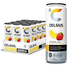 Celsius Sparkling Strawberry Lemonade 355ml 12