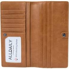 Ultra Slim Thin Wallet - Brown