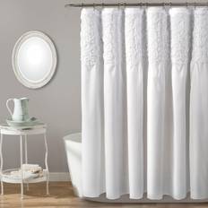 Bathroom shower curtains Lush Decor Bayview