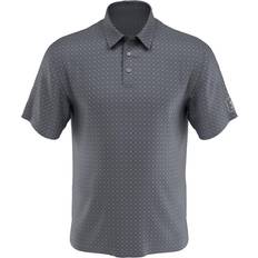 PGA tour Men's Diamond Jacquard Golf Polo T-shirt - Tradewinds