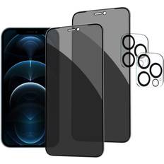 Privacy Screen Protector with Camera Lens for iPhone 12 Pro Max