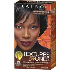 Clairol Textures & Tones Permanent Hair Color 1N Natural Black
