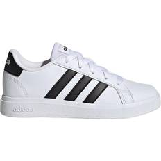 Adidas Children's Shoes adidas Kid's Grand Court Lifestyle Tennis - Cloud White/Core Black/Core Black