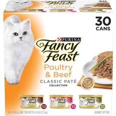 Purina Fancy Feast Classic Pate Poultry & Beef Variety Pack 30x 85g