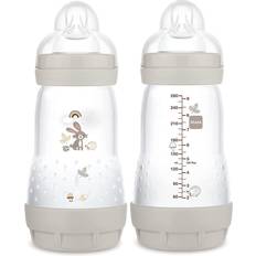 Mam easy start bottle Baby Care Mam Easy Start Matte Anti-Colic Baby Bottles Medium Flow Nipples 2-pack