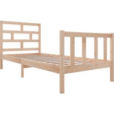 vidaXL Bed Frame Solid Pine 69.5cm Bettrahmen 100x200cm
