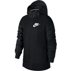 Jackets Children's Clothing Nike Boy's Sportswear Windrunner - Black/White (850443-011)