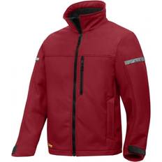 Røde Arbeidsjakker Snickers Workwear 1200 AllroundWork Soft Shell Jacket