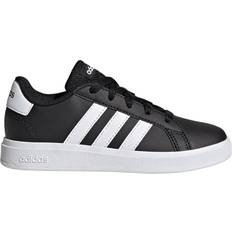 Adidas Sneakers reduziert adidas Kid's Grand Court Lifestyle Tennis - Core Black/Cloud White/Core Black