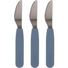 Filibabba Silicone Knife 3-pack Powder Blue