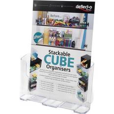 Staples Desktop Organizers & Storage Staples Literature Holder, 9" Clear Plastic (ZS93034A) Clear