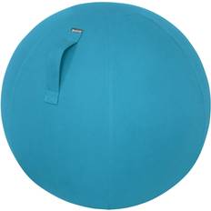 Sittepuffer Leitz Ergo Cosy Active Sitting Ball 5279 Carry Handle Washable 65 cm Up to 100 kg Blue Sittepuff