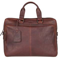 Burkely Antique Avery Workbag 15.6" laptop bag -Brown