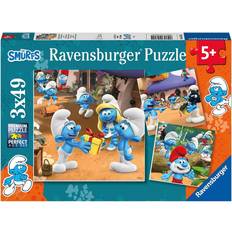 Ravensburger The Smurfs Are Loung! 3x49 Pieces