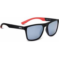 Rapala Fiskeutstyr Rapala Urban Visiongear solbrille-301A-Matte Black/Red-Grey Blue lens