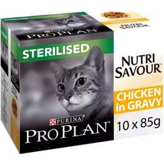 Purina Katter Husdyr Purina NutriSavour Sterilised Adult Wet Cat Food Pouches Chicken