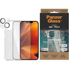 PanzerGlass Handyfutterale PanzerGlass 3-in-1 Protection Pack for iPhone 14