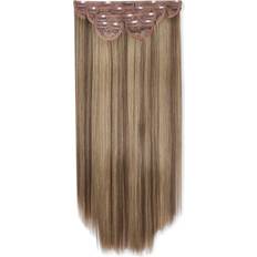 Lullabellz Super Thick Natural Wavy Clip In Hair Extensions 22 inch 5-pack  Dark Brown • Price »