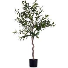 Oliventre cm Kjøkkentilbehør Decorative Plant Olive tree Green Plastic (85 x 150 x 85 cm) Dekorasjon