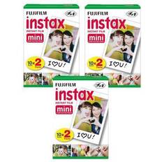 Instant Film Fujifilm Instax Mini Instant Film 3 Twin Packs