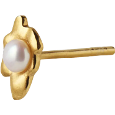 Stine A Petit Shelly Pearl Earring - Gold/Pearl