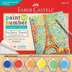 Arts & Crafts Faber-Castell Paint by Number Museum Series The Eiffel Tower by Seurat