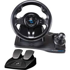 Xbox one steering wheel and pedals Subsonic Superdrive GS 550 Racing Wheel PS4/Xbox For Multi Format & Universal