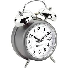Mebus Vekkerklokker Mebus 26869 Alarm Clock Silver Silver