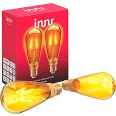 Innr LEDs Innr LED bulb E27 filament Edison 2,200K 4.2W 2x