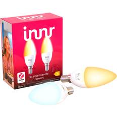 Innr LEDs Innr Smart Candle Comfort LED bulb E14 4.8W 2-pack