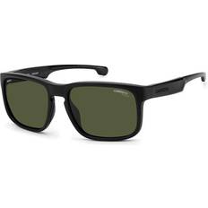 Carrera Sonnenbrillen Carrera Square Sunglasses, 57mm Black/Green Solid