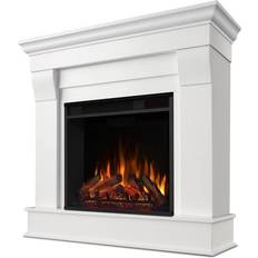 White Electric Fireplaces Real Flame Chateau Electric Fireplace White